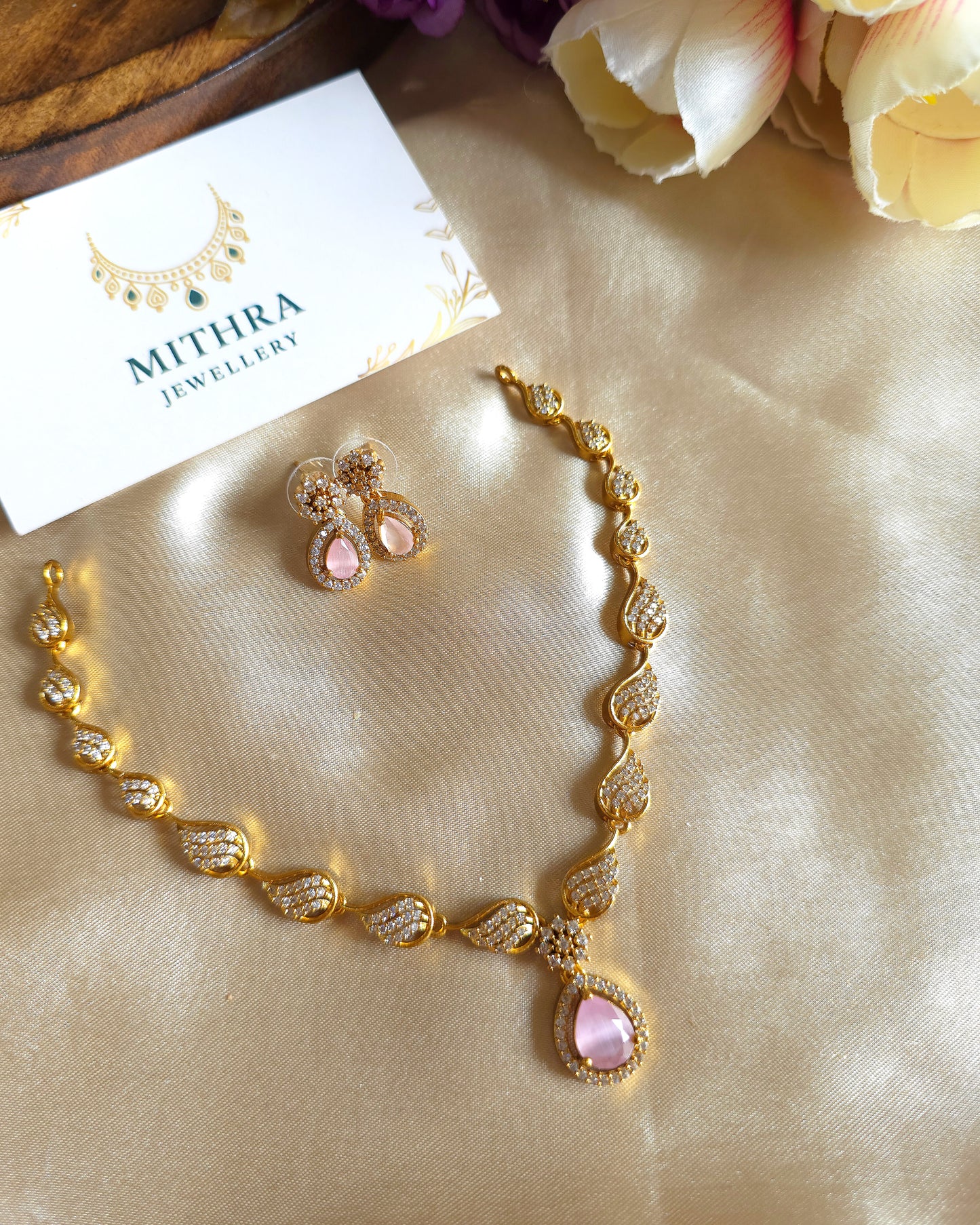 Serene Leaf-Link Teardrop Collection MJ1021