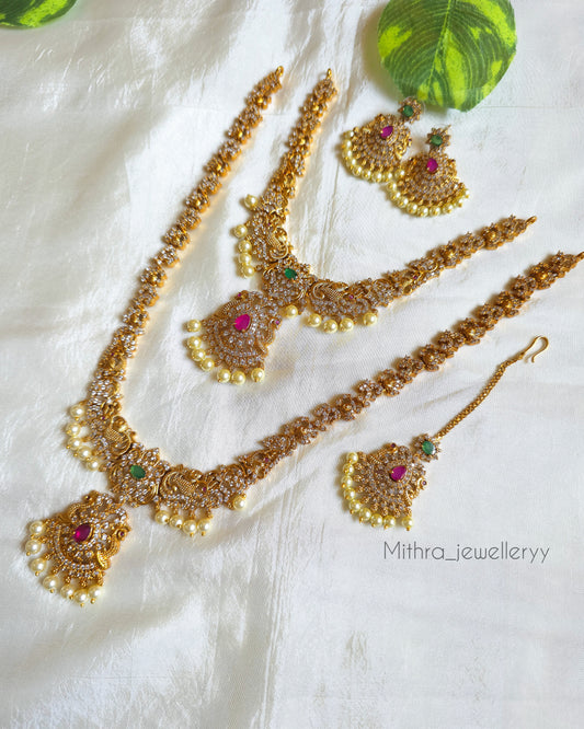 Exquisite Traditional Temple Jewelry Set MJ1070